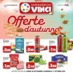 Supermercati Vinci Offerte d'autummo - al 11.10.2026
