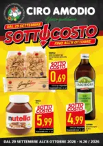 Ciro Amodio Sottocosto - al 08.10.2026