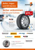 CS Fahrzeug-Technik &middot; KFZ-Meisterbetrieb Reifen 1+: Sicher ankommen bei Eis und Schnee - bis 31.10.2026