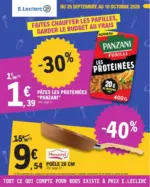 E.Leclerc DEPENSER MOINS 22 - du 29.09.2026