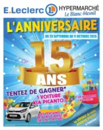 SA SOC COOPER GROUPEM ACHAT CENTRE LECLERC ANNIVERSAIRE 15 ANS MAGASIN - au 11.10.2026