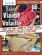 E.Leclerc FOIRE A LA VIANDE & VOLAILLE 2 - au 03.10.2026