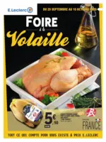 E.Leclerc FOIRE A LA VOLAILLE 2 - au 10.10.2026