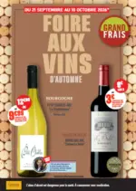 Grand Frais Foire aux vins Automne 2026 - au 10.10.2026