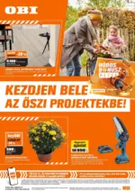 OBI Hungary Retail kft: KEZDJEN BELE R&eacute;szletek itt AZ ŐSZI PROJEKTEKBE - 2026.11.02 napig