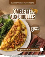 Crescendo OMELETTE AUX GIROLLES - au 04.10.2026