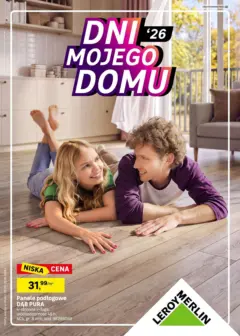 Pogląd oferty "Leroy Merlin aktualna gazetka" - ważna od 30.09.2026 Pogląd oferty "Leroy Merlin aktualna gazetka" - ważna od 30.09.2026