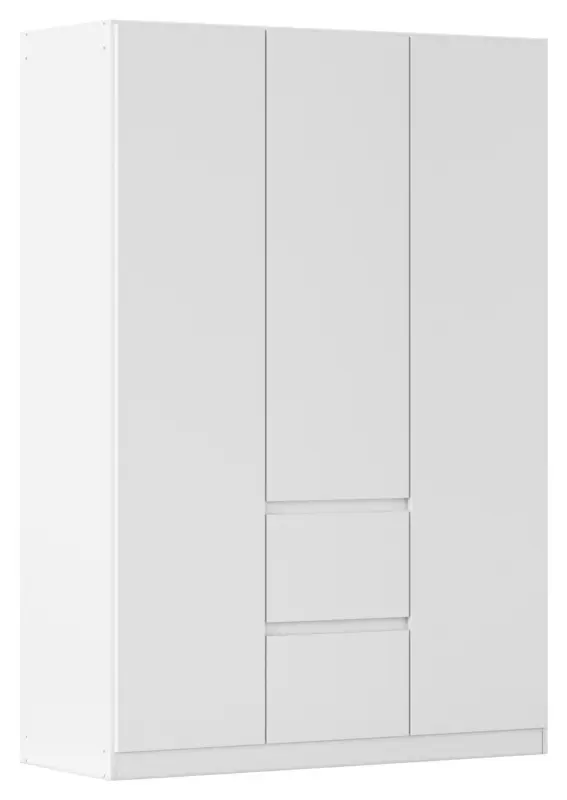 Dreht&uuml;renschrank Nidda Wei&szlig;