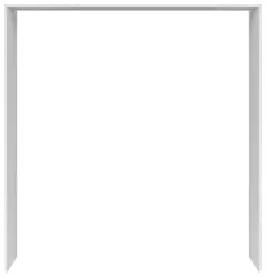 Passepartoutrahmen Paspt Weiss