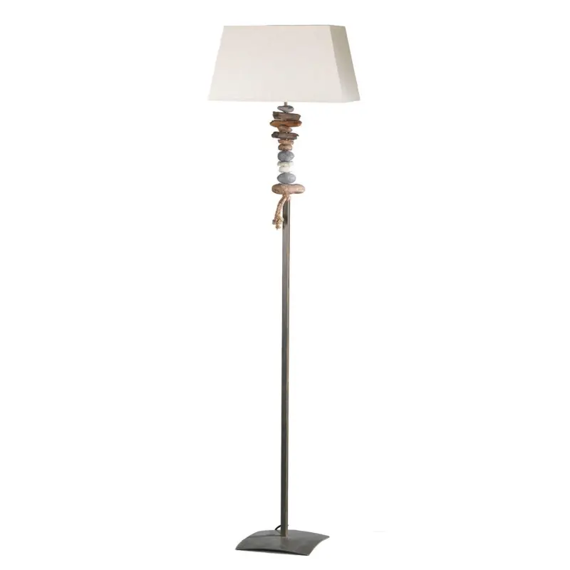 Stehleuchte Seregon Schwarz/Wei&szlig; max. 22 Watt