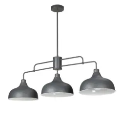 H&auml;ngeleuchte Oslo Grau max. 22 Watt