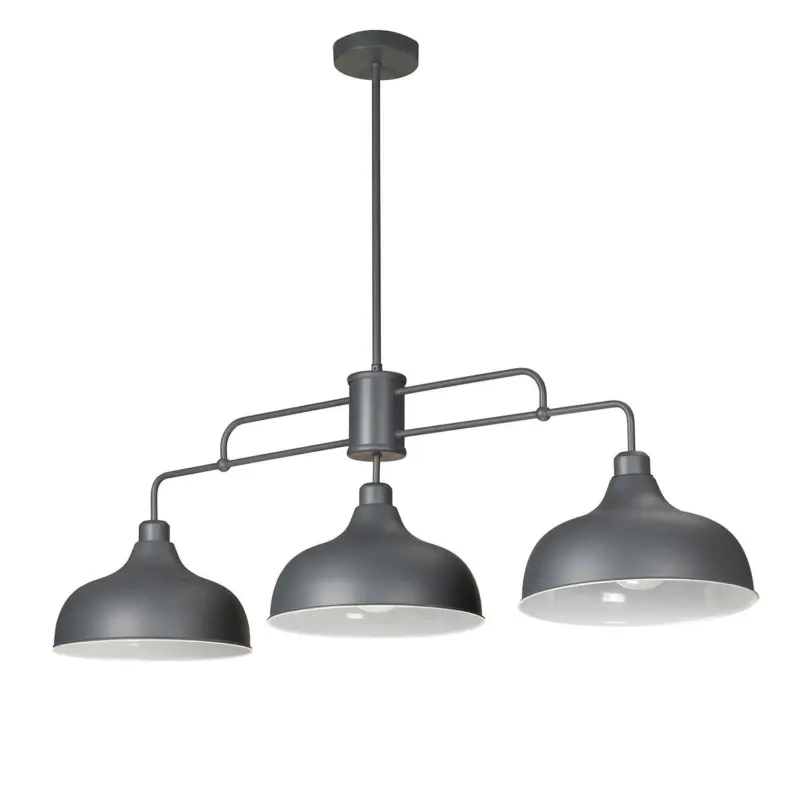 H&auml;ngeleuchte Oslo Grau max. 22 Watt