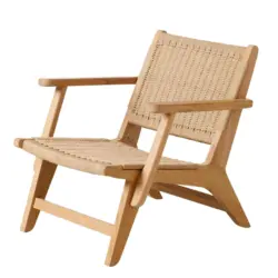 Loungesessel Eya Teak Indoor