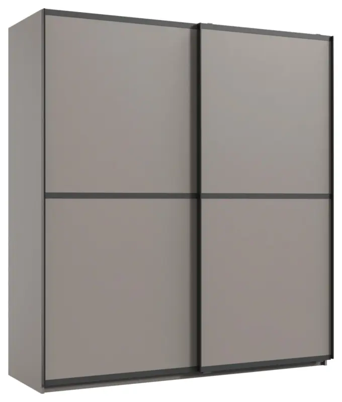 Schwebet&uuml;renschrank Ulm Beige/Greige
