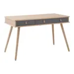 m&ouml;max Dornbirn - Ihr Trendm&ouml;belhaus in Dornbirn Schreibtisch Lena Grau/Natur Echtholz/MDF ca. 120x60 cm