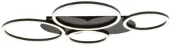 LED-Deckenleuchte Big Schwarz max. 40 Watt Deckenlampe