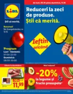 Lidl de luni 05.10 p&acirc;nă duminică 11.10 - de la 05-10-26