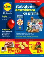Lidl de luni 05.10 p&acirc;nă duminică 11.10 - p&acirc;nă la 11-10-26