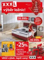 XXXLutz XXXL v&yacute;běr ložnic &ndash; do 18.10.2026