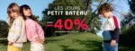 Petit Bateau LES JOURS : Jusqu&rsquo;&agrave; -40% - au 07.10.2026