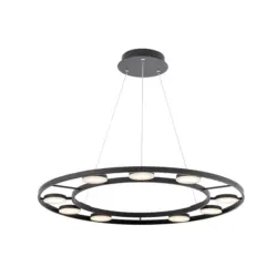 Pendelleuchte Fad Schwarz max. 63 Watt