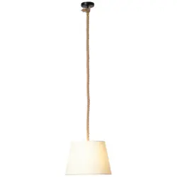H&auml;ngeleuchte Sailor Naturfarben/Wei&szlig; max. 40 Watt