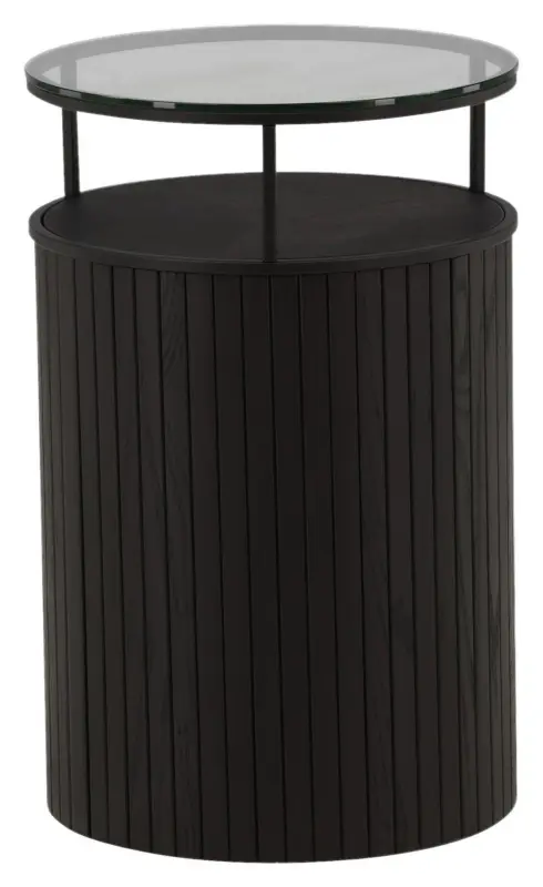 Beistelltisch Bovall Schwarz