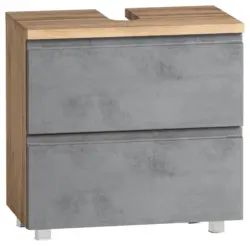 Waschbeckenunterschrank Varese ca. 60x56 cm Wotan Eiche