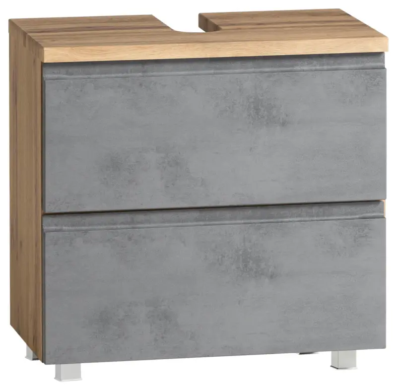 Waschbeckenunterschrank Varese ca. 60x56 cm Wotan Eiche