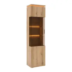 Vitrine Alameda Eichefarben
