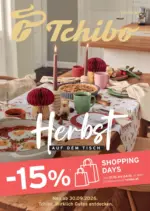 Tchibo/Eduscho Tchibo: Herbst auf dem Tisch - bis 07.10.2026