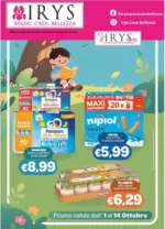 Irys Promo valide dall' 1 al 14 ottobre - al 14.10.2026