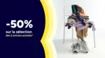 Kiabi -50% d&egrave;s 2 articles achet&eacute;s - au 11.10.2026