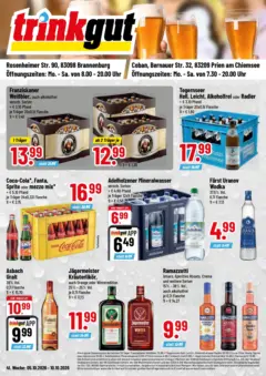 Trinkgut - trinkgut: Wochenangebote ab 05.10.2026 gültig Trinkgut - trinkgut: Wochenangebote ab 05.10.2026 gültig