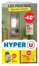 SASU SUPER U - LANG Sp&eacute;cial Maison - au 11.10.2026
