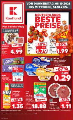 Kaufland Prospekt Berlin ab 08.10.2026 gültig Kaufland Prospekt Berlin ab 08.10.2026 gültig