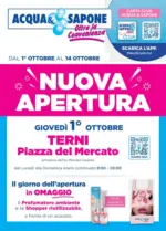 Acqua & Sapone SRL Societ&agrave; Consortile Nuova apertura - al 14.10.2026