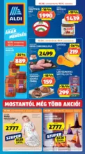 ALDI: Aldi &uacute;js&aacute;g &eacute;rv&eacute;nyess&eacute;ge 2026.10.14-ig - 2026.10.10 napig