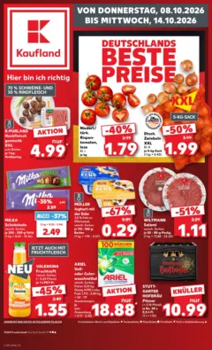 Kaufland Prospekt Freudenstadt ab 08.10.2026 gültig Kaufland Prospekt Freudenstadt ab 08.10.2026 gültig