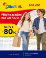 Bambule Přijďte za n&aacute;mi na FOR KIDS! &ndash; do 04.10.2026