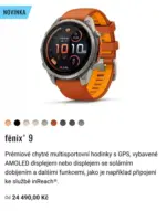 Garmin Garmin nabidka &ndash; do 12.10.2026
