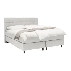 Boxspringbett Primo Hellgrau ca. 180x200cm