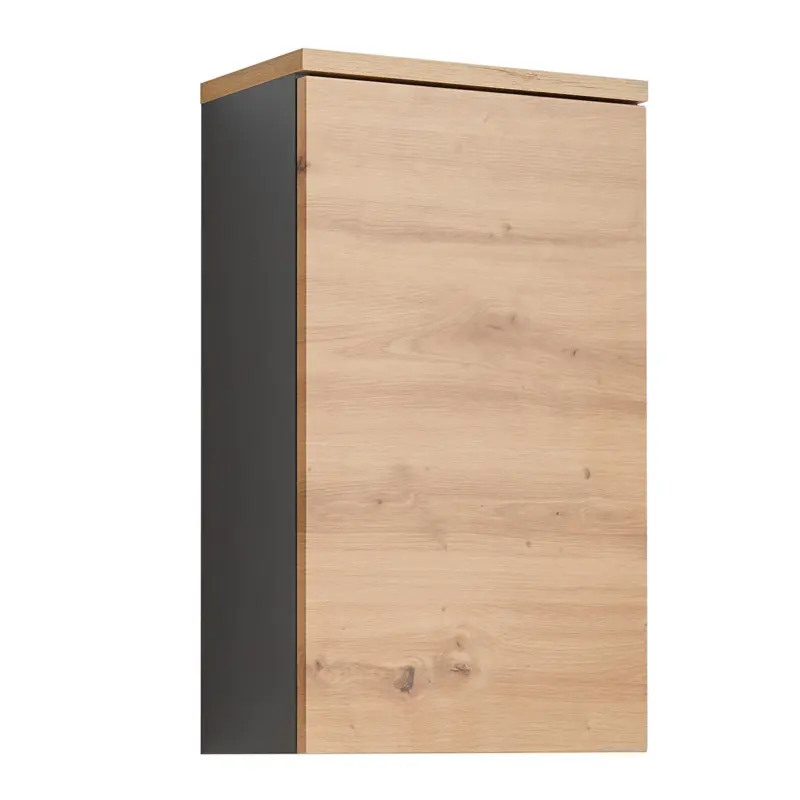 Oberschrank Memphis Grau/Eiche Artisan