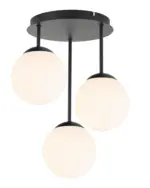 m&ouml;max Dornbirn - Ihr Trendm&ouml;belhaus in Dornbirn Deckenleuchte Whit Schwarz/Wei&szlig; max. 25 Watt Deckenlampe