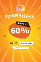 Cenov&yacute; třesk v Tetě