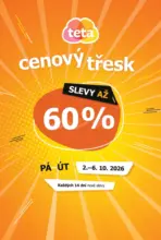 Cenov&yacute; třesk v Tetě