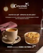 Crescendo Journ&eacute;e du caf&eacute; - au 11.10.2026