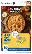 SAS CARREFOUR HYPERMARCHES AU COEUR DU GO&Ucirc;T - au 26.10.2026