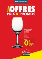 Metro Offres prix & promos - Equipement - au 28.10.2026