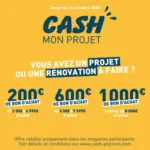 Cash Piscines Place &agrave; la construction et &agrave; la r&eacute;novation ! - au 24.10.2026